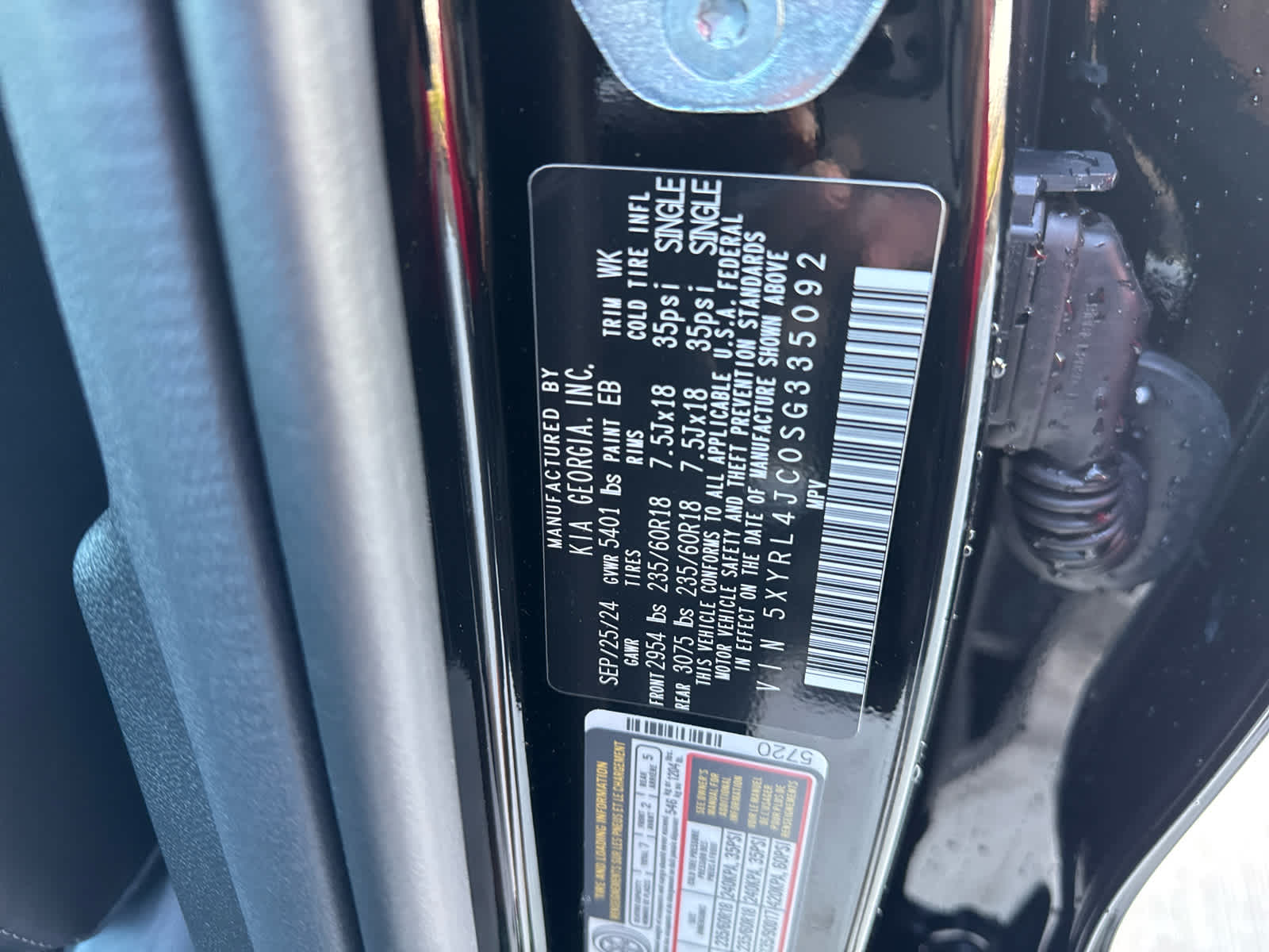 2025 Kia Sorento S FWD