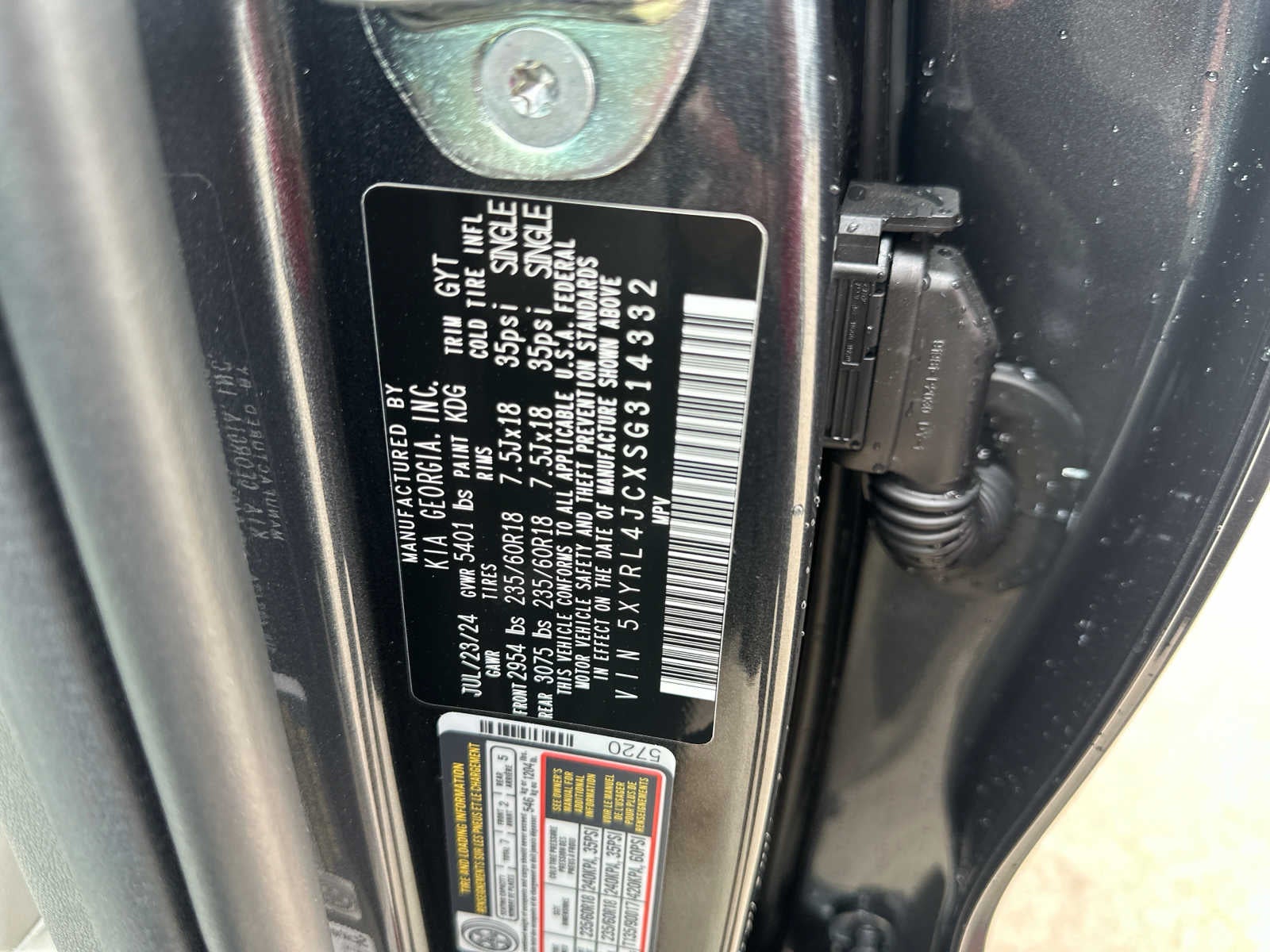 2025 Kia Sorento S FWD