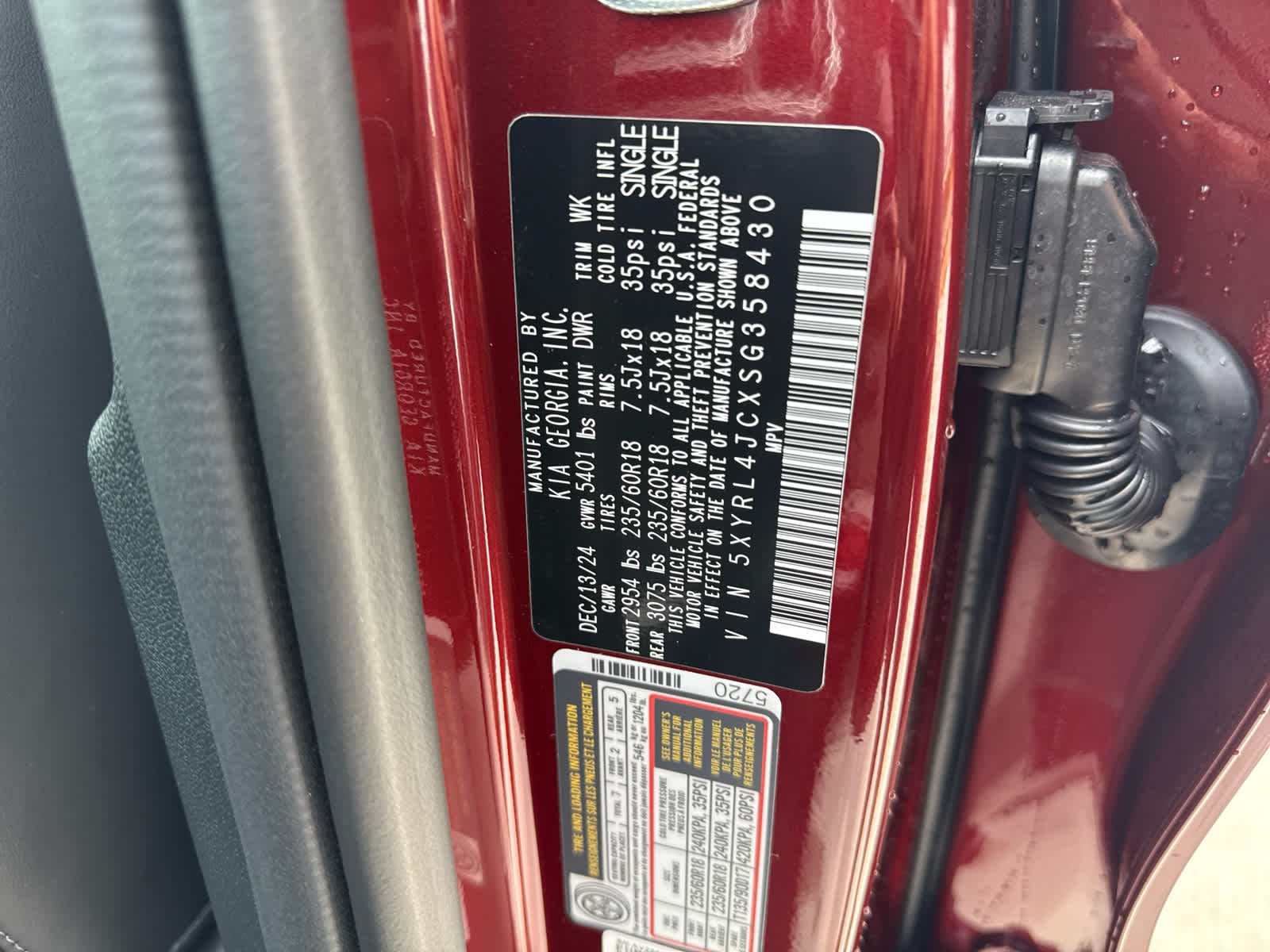 2025 Kia Sorento S FWD