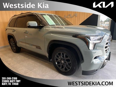 2026 Toyota Sequoia Platinum 4WD