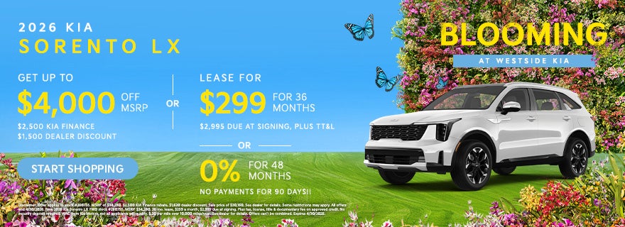 2026 Kia Sorento LX Offer
