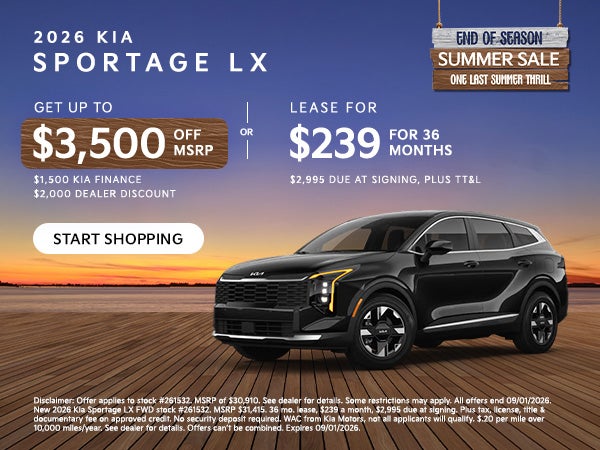 2026 Kia Sportage LX Offer