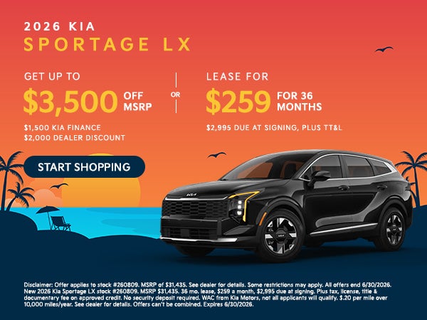 2026 Kia Sportage LX Offer