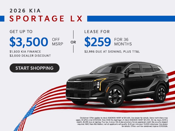 2026 Kia Sportage LX Offer