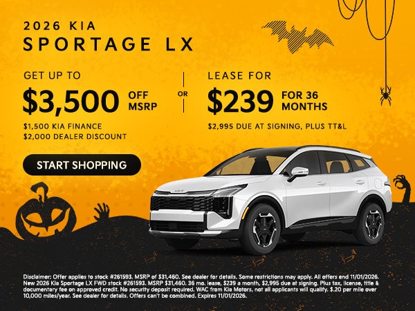 2026 Kia Sportage LX Offer