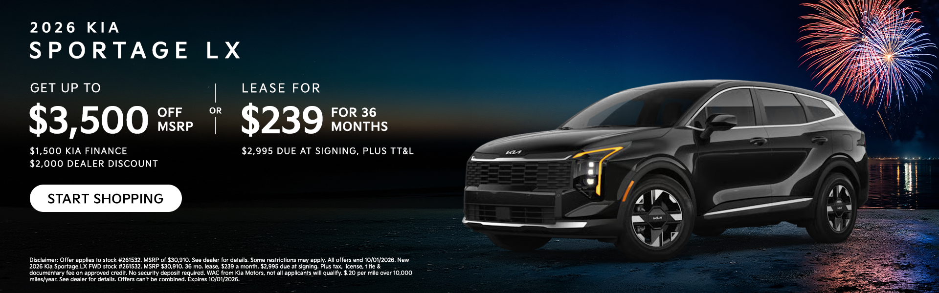 2026 Kia Sportage LX Offer