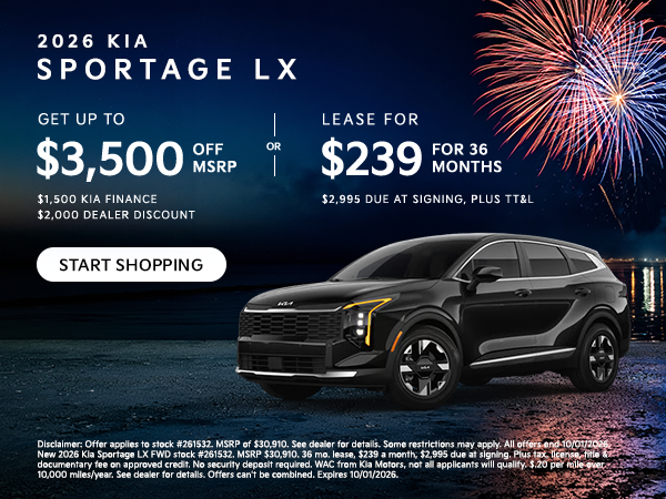 2026 Kia Sportage LX Offer