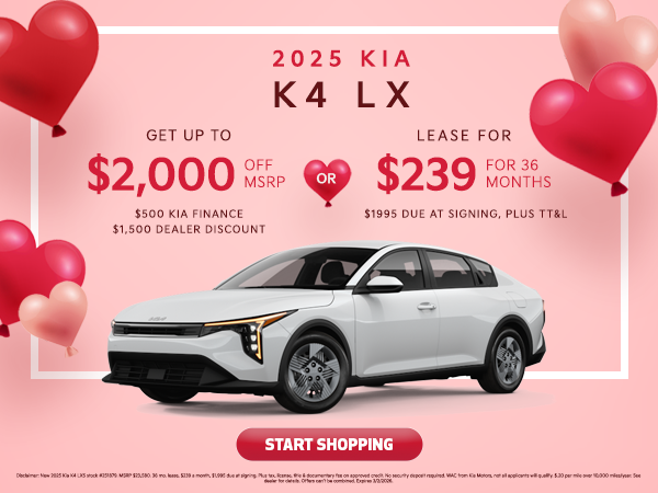 2025 Kia K4 LX