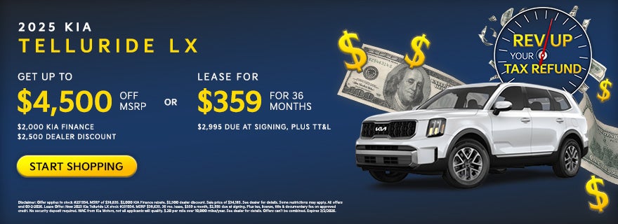 Title: 2025 Kia Telluride LX